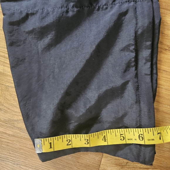 US Army APFU Black 100% Nylon Physical Training Track Pants Unisex Size Large - Picture 14 of 15